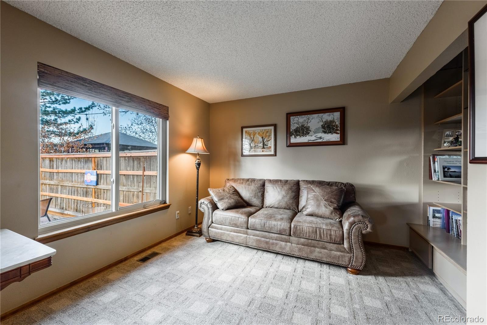 8583 Redstone Street Highlands Ranch, CO 80126 - Photo 14 of 25 a living room with furniture and a window