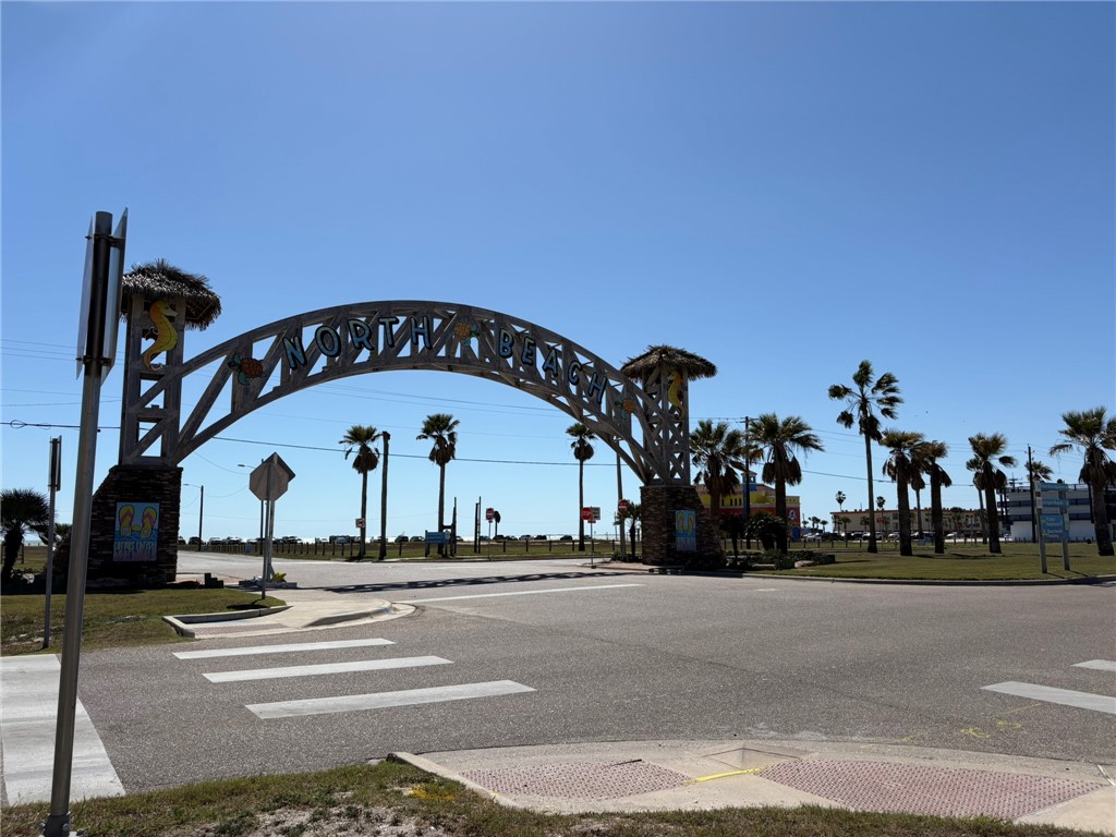 750 Kings Point Corpus Christi, TX 78402 - Photo 7 of 14 North Beach Sign