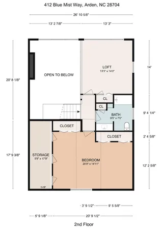 $754,000 | 412 Blue Mist Way, Arden, NC 28704