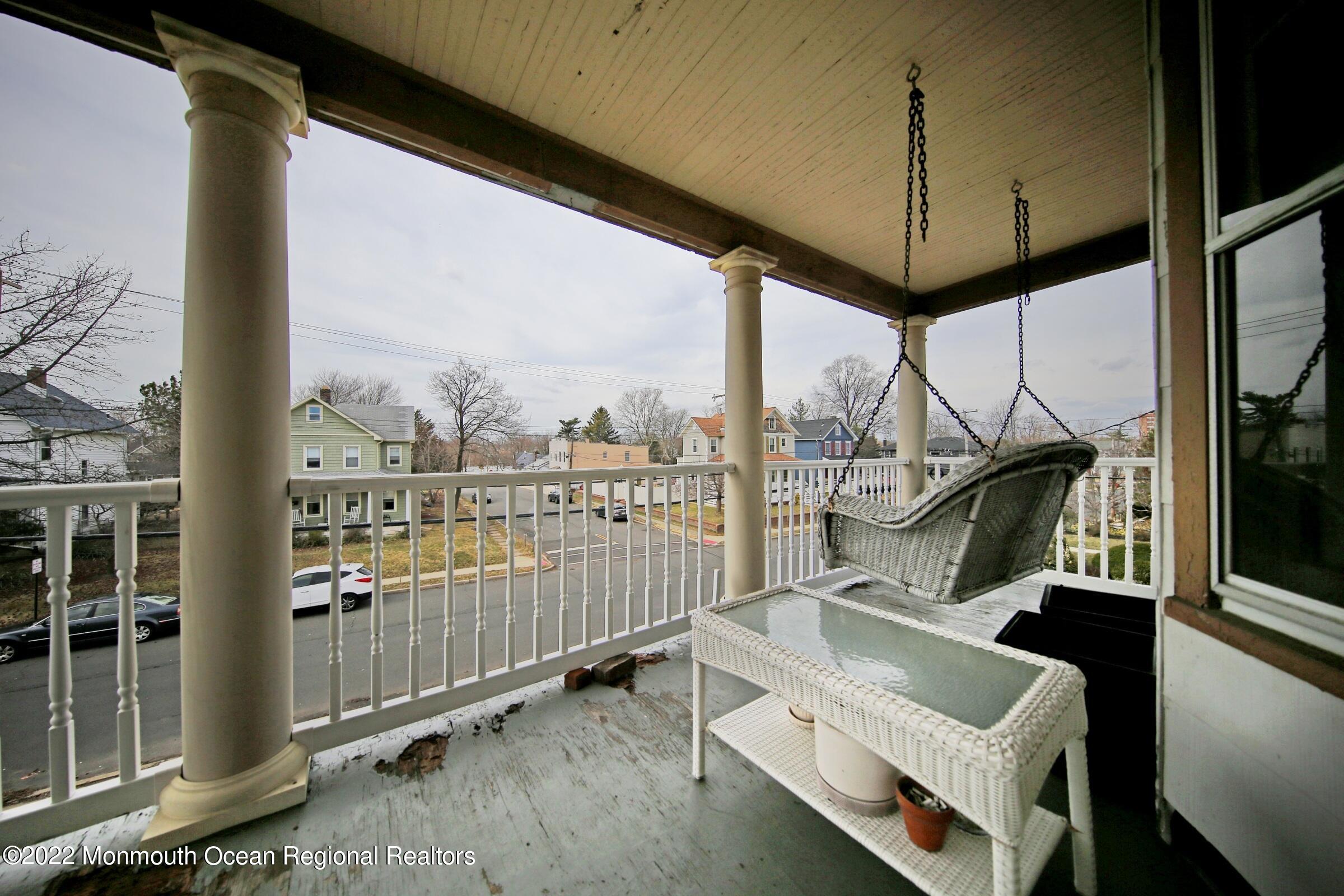 181 Beers Street Keyport, NJ 07735 - Photo 5 of 30 Upstairs Porch