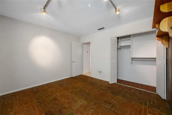 a view of empty room