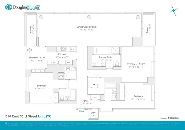 $3,500,000 | 310 East 53rd Street, Unit 27C | Midtown East