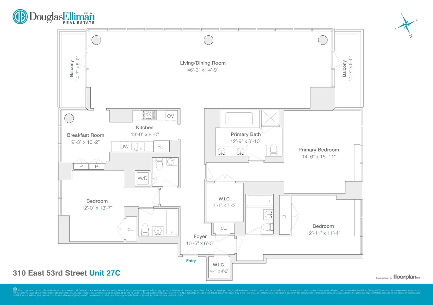 310 East 53rd Street, Unit 27C Manhattan, NY 10022 - Photo 15 of 15