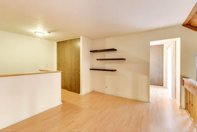 a view of empty room