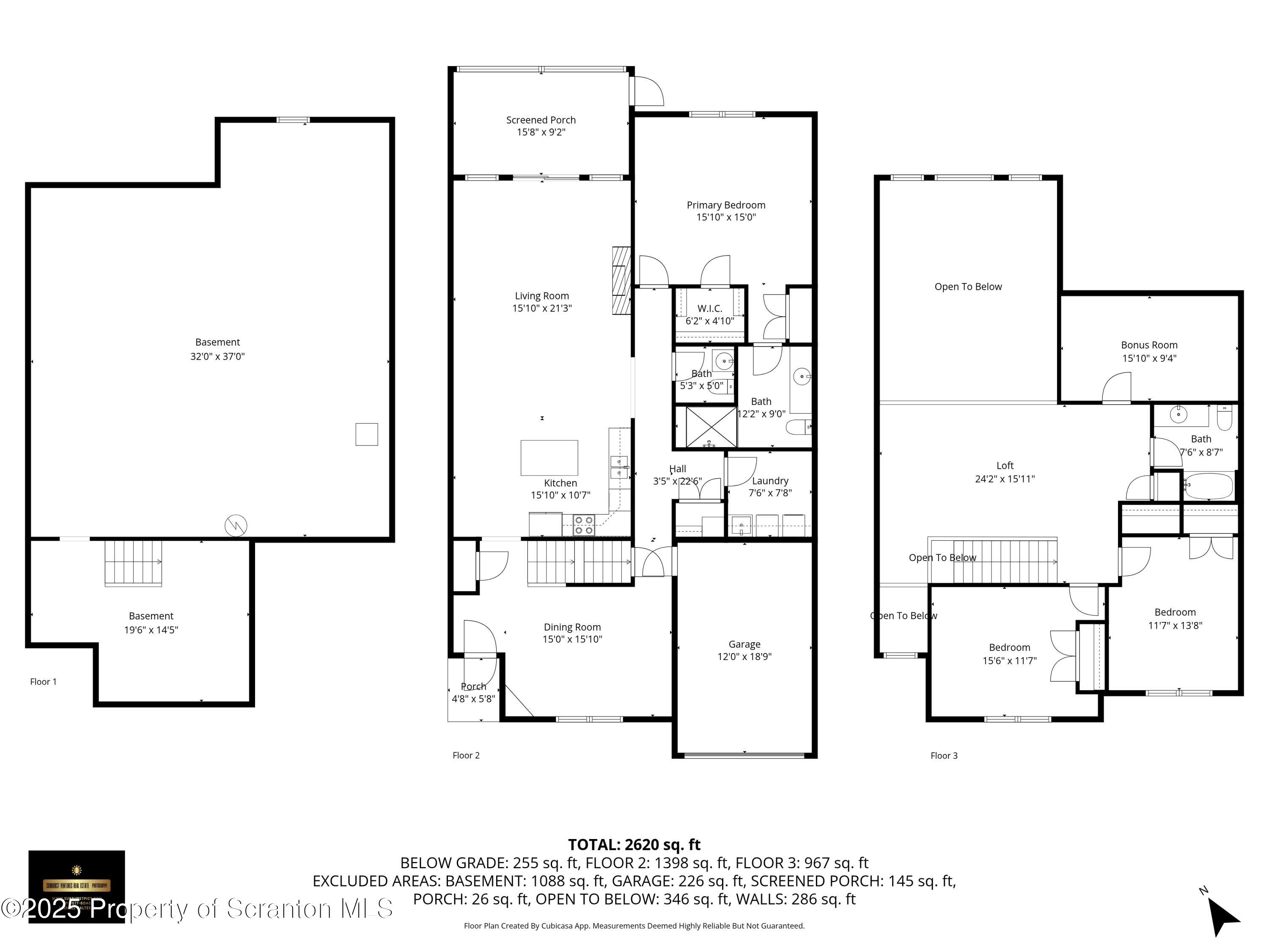 83 Hedge Row Run Clarks Summit, PA 18411 - Photo 45 of 49 a picture of a room with mirror