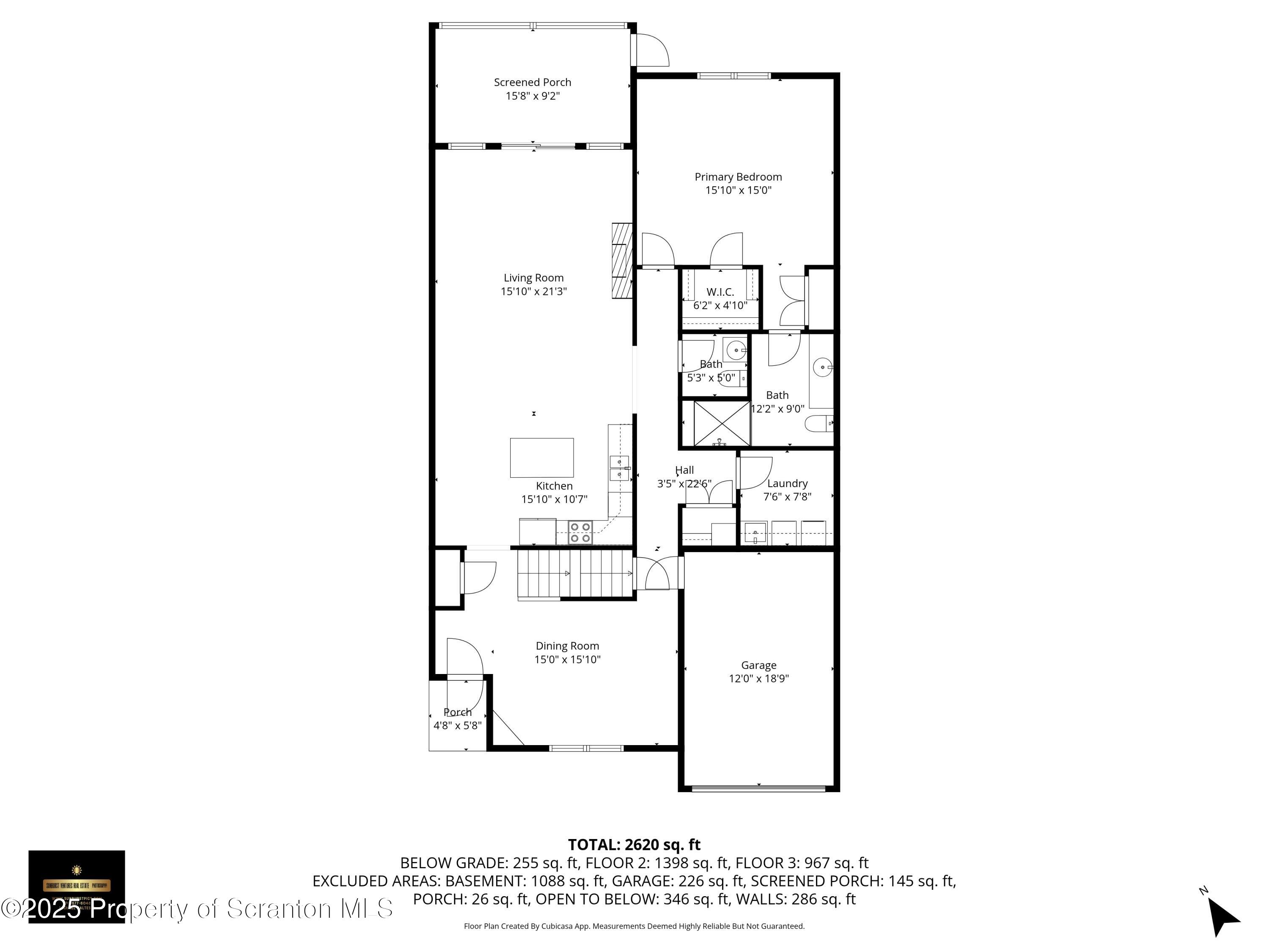 83 Hedge Row Run Clarks Summit, PA 18411 - Photo 46 of 49 a picture of a floor plan