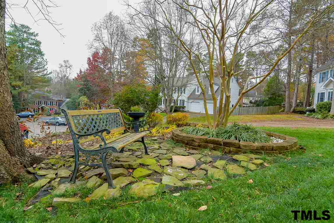 8101 Winstone Court Raleigh, NC 27615 - Photo 2 of 25 Landscaped yard provides picturesque setting.