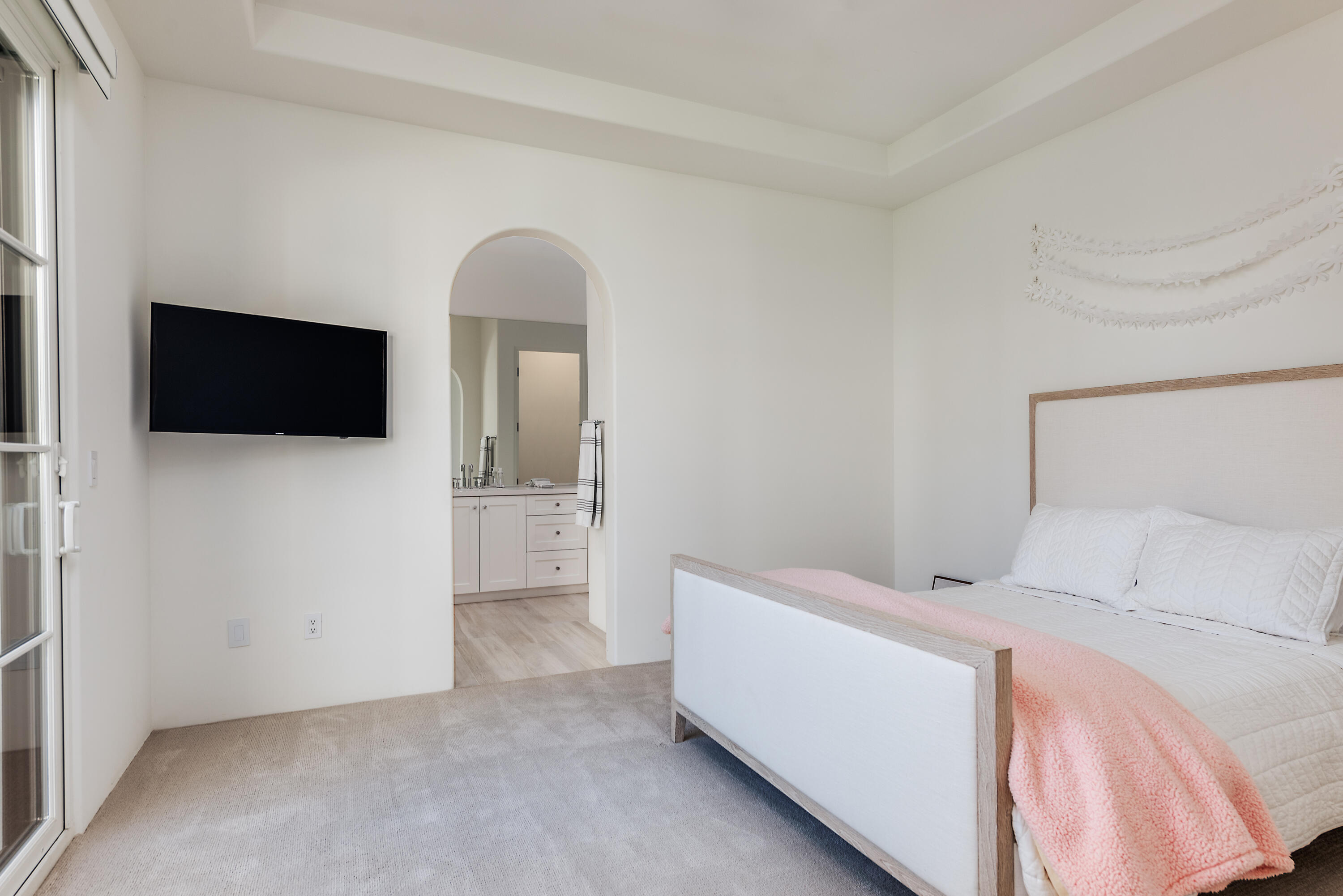 81660 Andalusia La Quinta, CA 92253 - Photo 26 of 36 a bedroom with a bed and a television