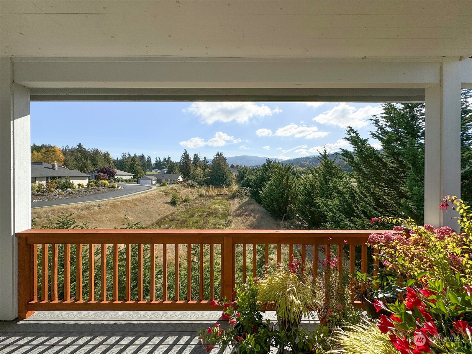 461 Morgison Loop Sequim, WA 98382 - Photo 20 of 40 a city view from a balcony