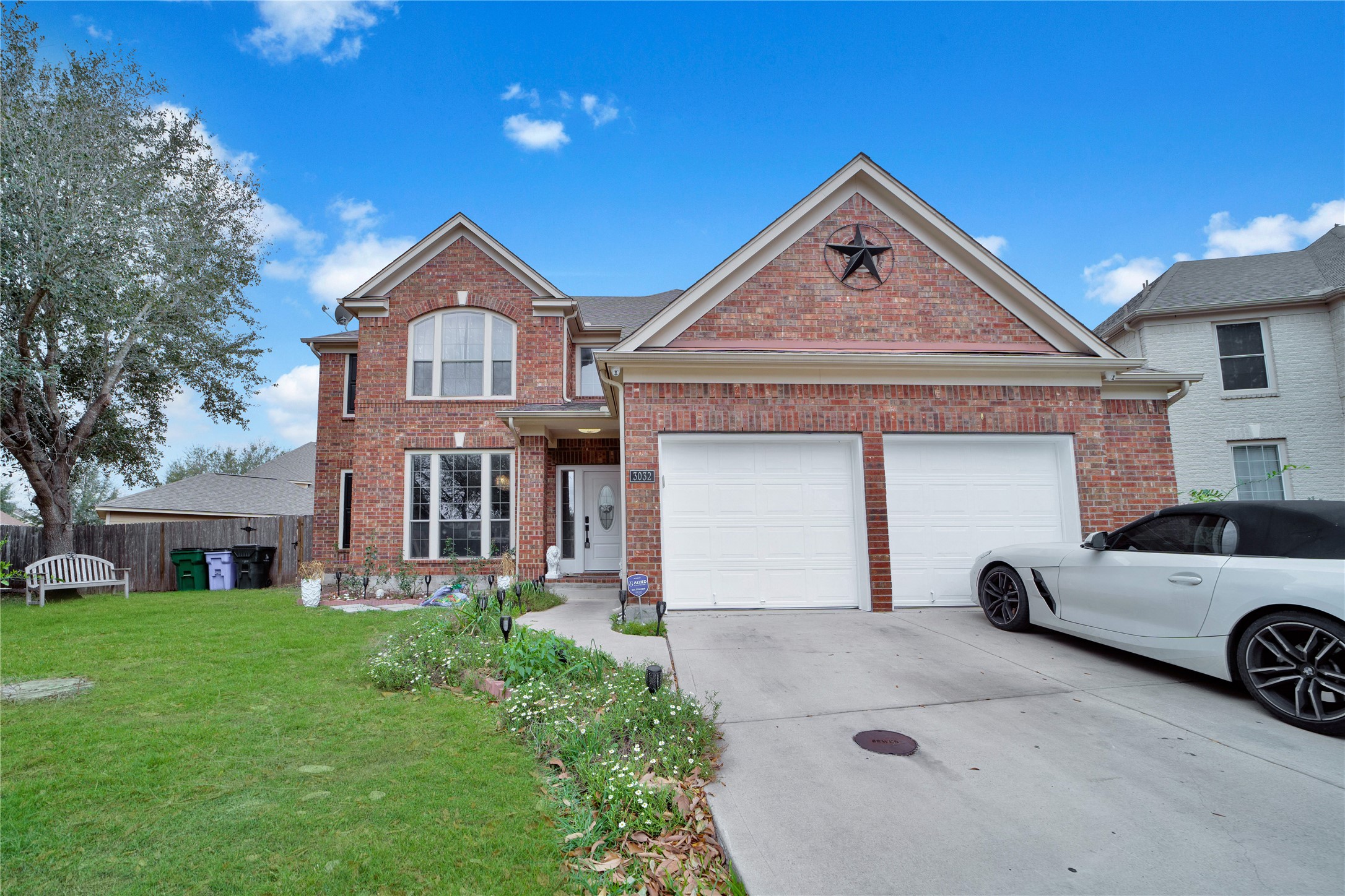 3032 Prairie Bluff Seguin, TX 78155 - Photo 4 of 23 a view of a car park in front of house