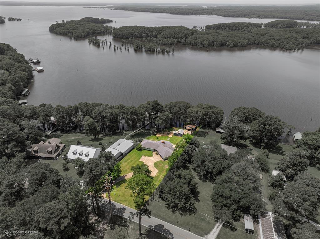 10865 Ferry Lake Road Oil City, LA 71061 - Photo 2 of 36 Aerial view of a large body of water