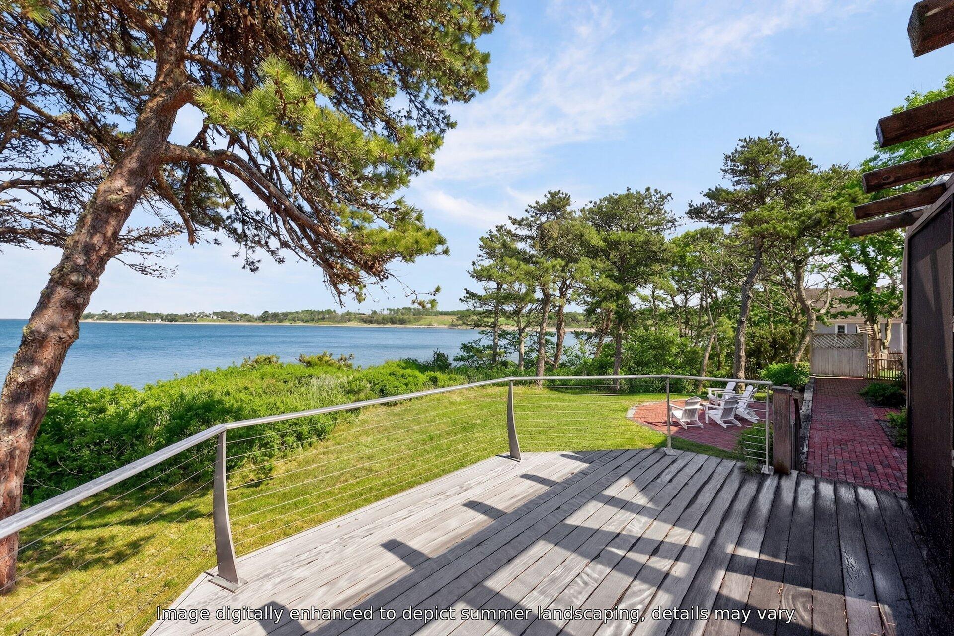 2079 Head Of The Bay Road Harwich, MA 02645 - Photo 15 of 43 a view of a balcony with ocean view