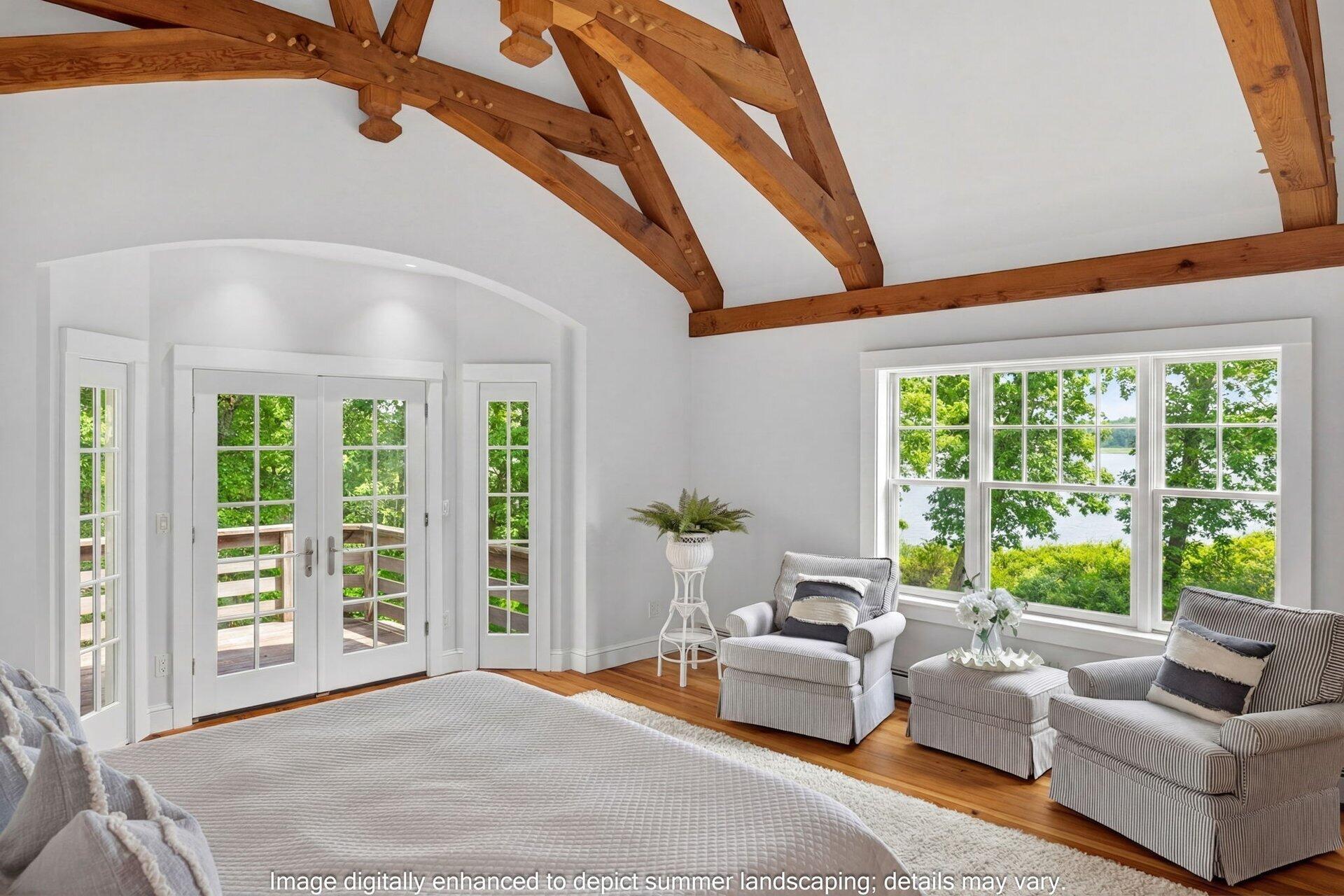 2079 Head Of The Bay Road Harwich, MA 02645 - Photo 24 of 43 a bedroom with furniture and a large window