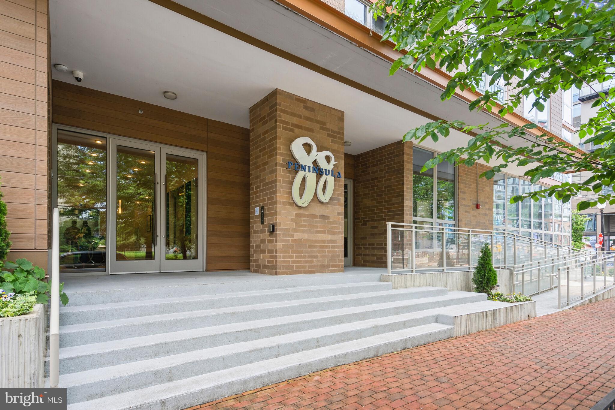 88 V Street Southwest, Unit PH1 Washington, DC 20024 - Photo 53 of 66 Peninsula 88 entrance