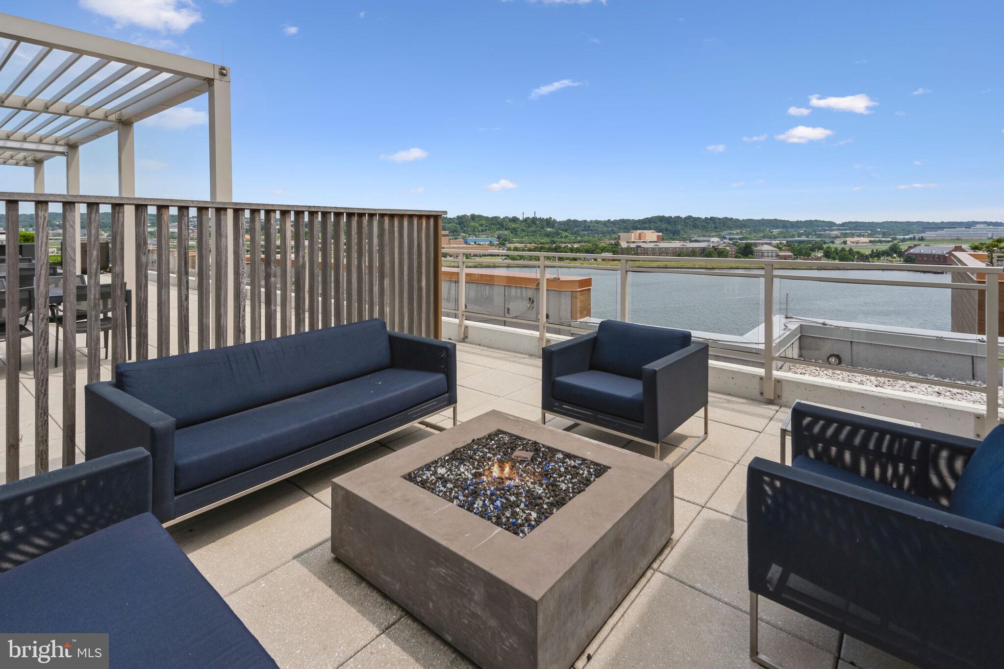 88 V Street Southwest, Unit PH1 Washington, DC 20024 - Photo 60 of 66 Separate outdoor sitting area with firepit