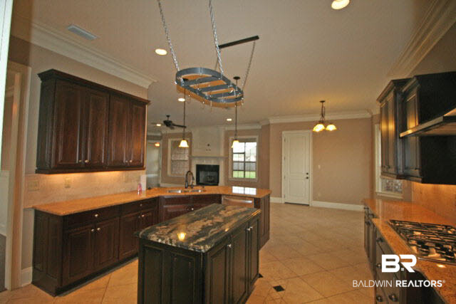 9689 Bella Drive Daphne, AL 36526 - Photo 11 of 28 View of island all counter tops are granite