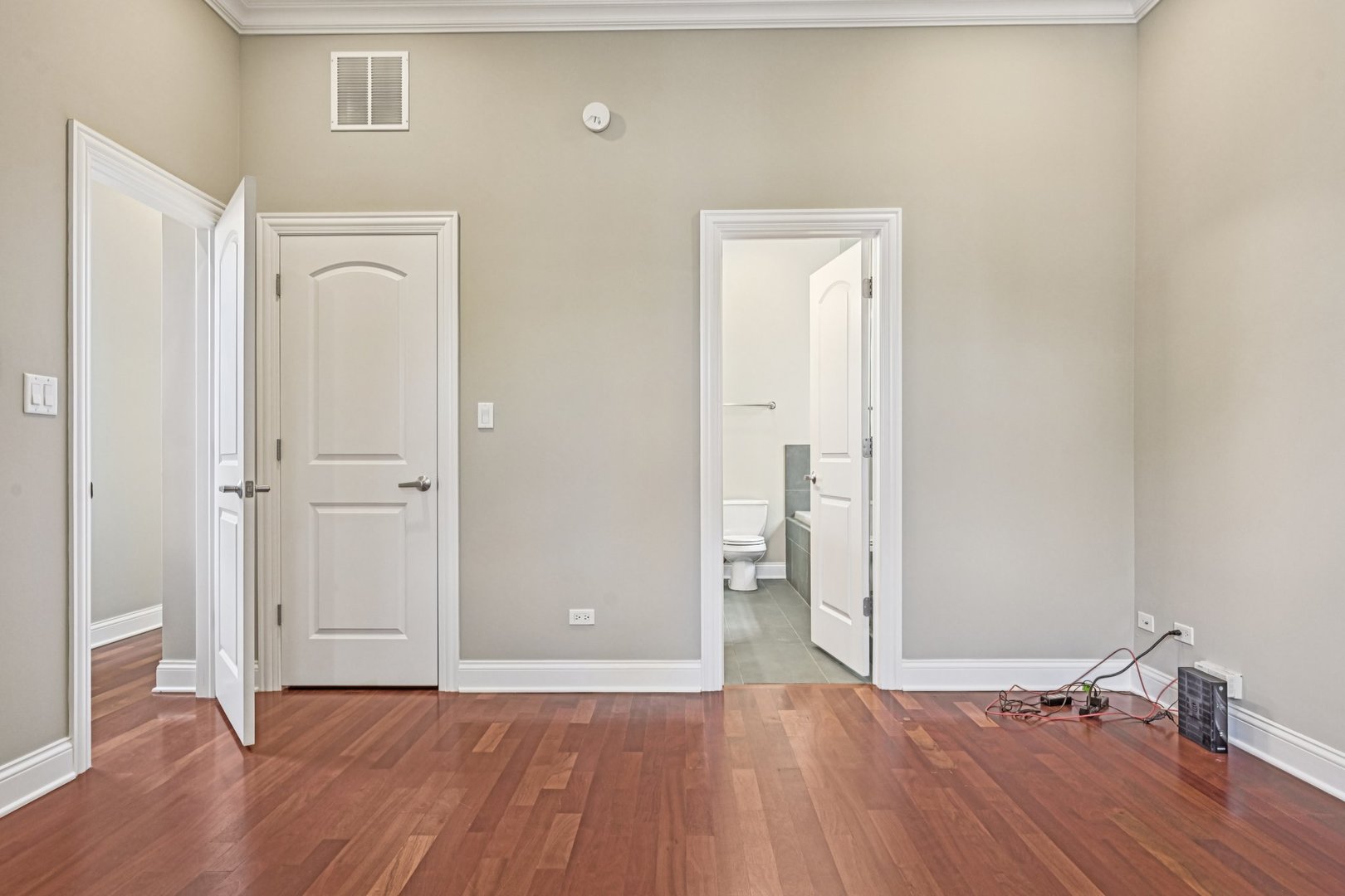 2248 North Racine Avenue, Unit 3 Chicago, IL 60614 - Photo 12 of 32 a view of a room with wooden floor and closet