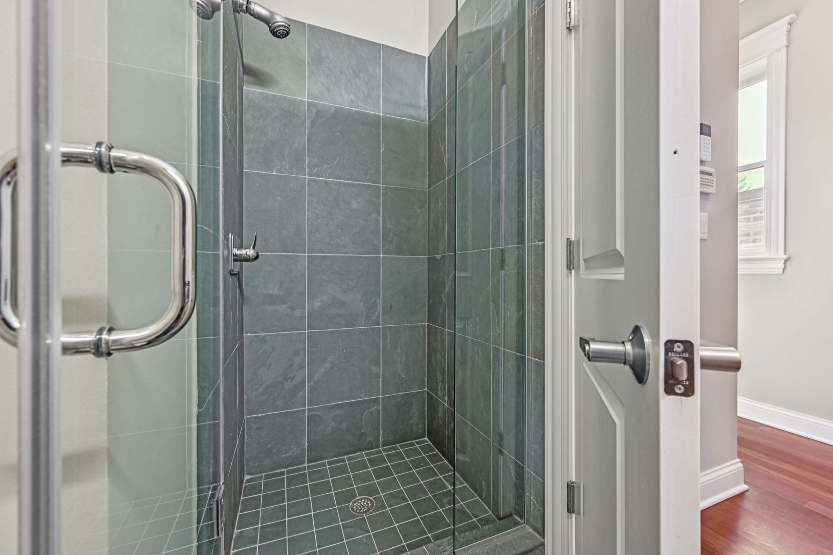 2248 North Racine Avenue, Unit 3 Chicago, IL 60614 - Photo 21 of 32 a bathroom with a shower