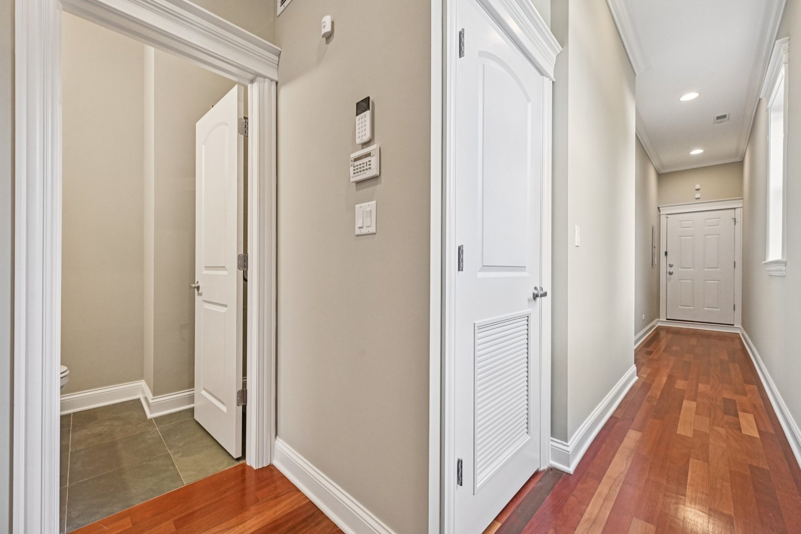 2248 North Racine Avenue, Unit 3 Chicago, IL 60614 - Photo 10 of 32 a view of hallway with wooden floor