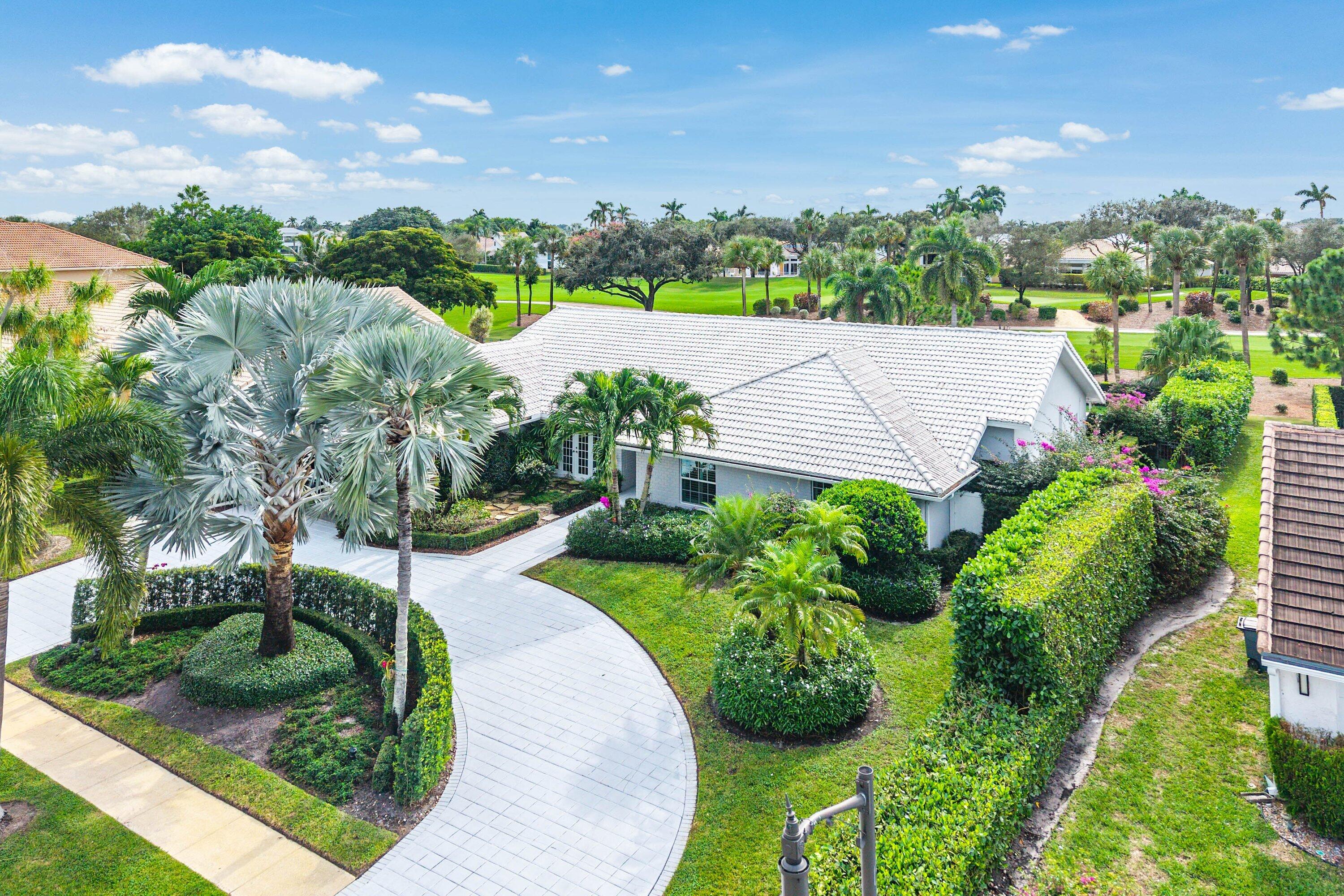4199 Bocaire Boulevard Boca Raton, FL 33487 - Photo 51 of 82 a view of a garden