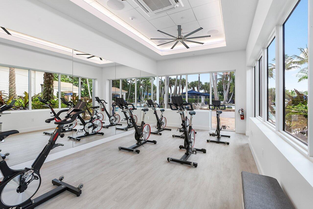4199 Bocaire Boulevard Boca Raton, FL 33487 - Photo 78 of 82 a view of a room with gym equipment