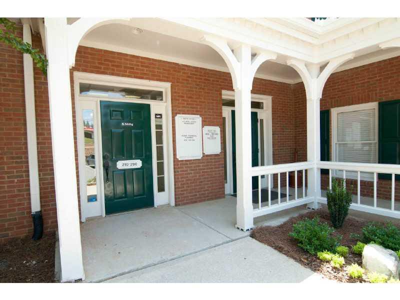 Exterior Front. Exec Suite Entrance