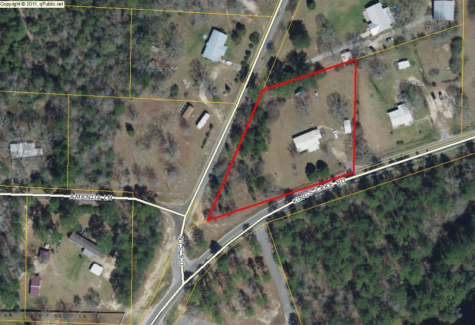 4005 King Lake Road DeFuniak Springs, FL 32433 - Photo 35 of 35 an aerial view of a houses with a street