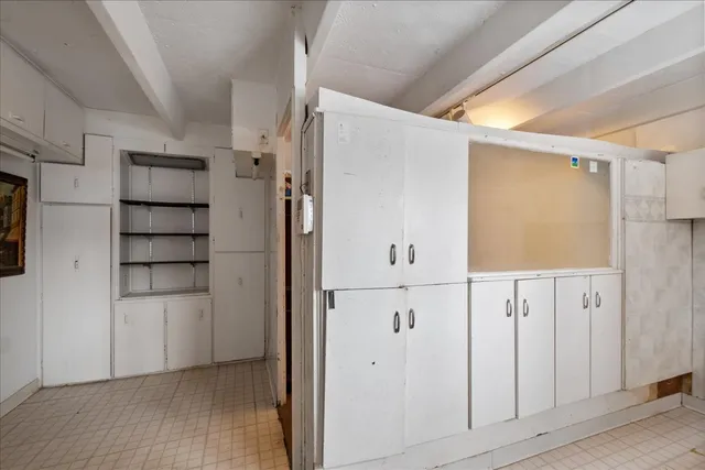 a view of closet area