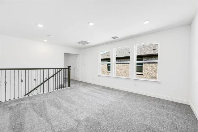 a view of empty room