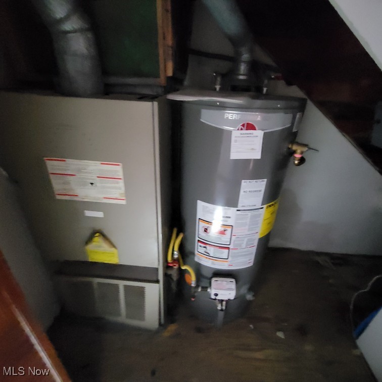 38227 Chestnut Ridge Road Elyria, OH 44035 - Photo 27 of 36 Utilities featuring water heater and heating unit