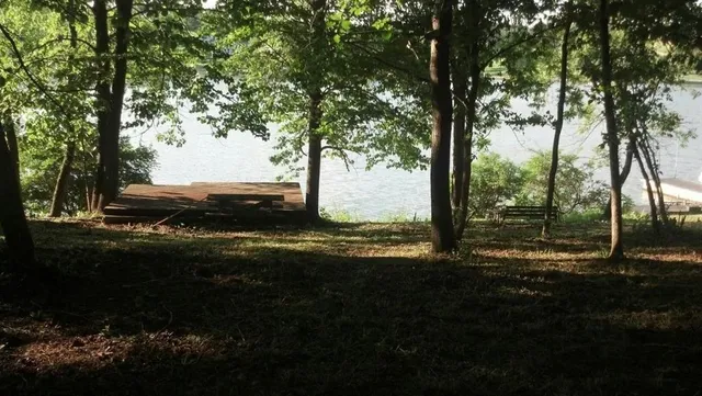 a view of outdoor space with green space