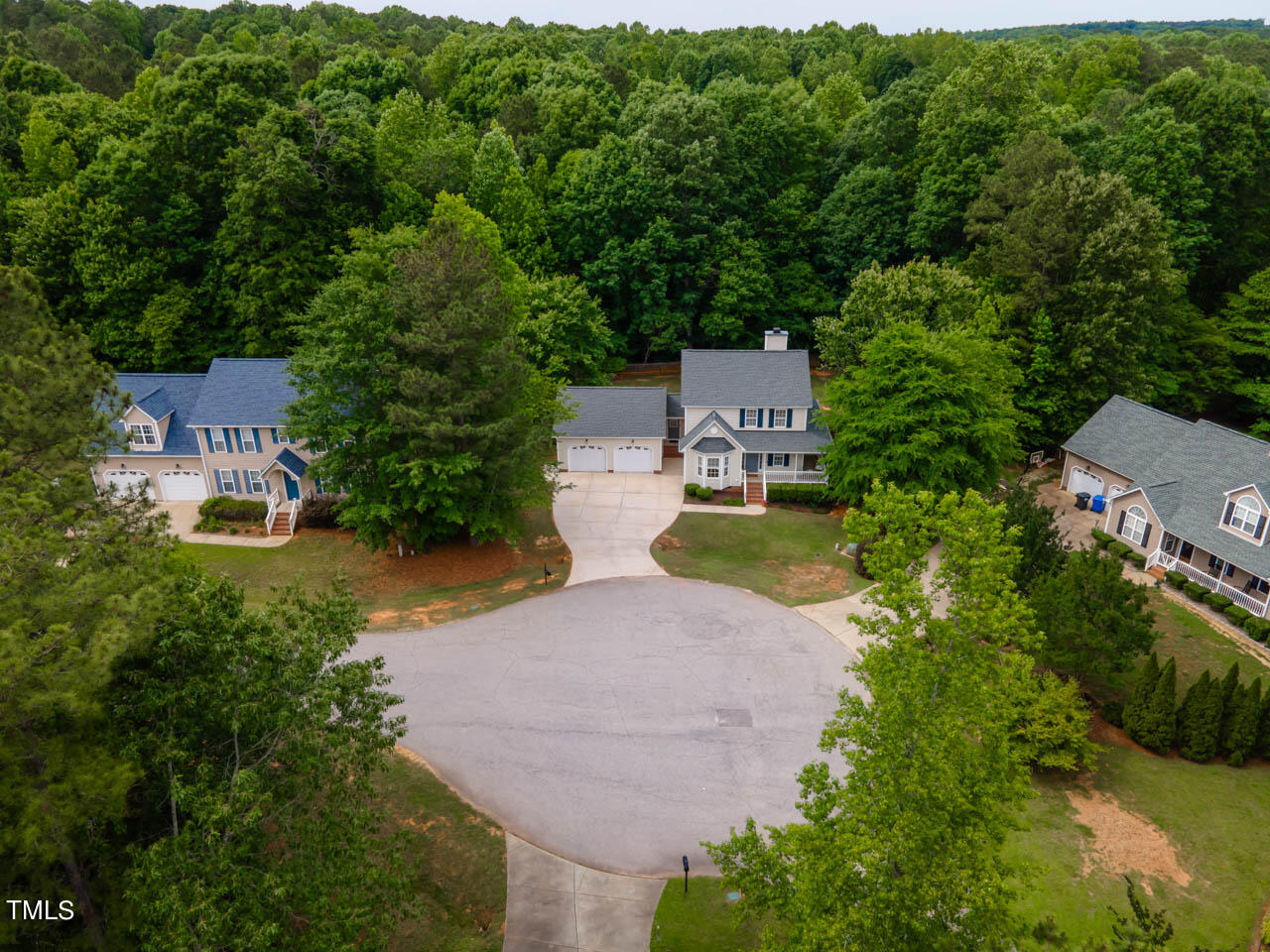 1060 Alderman Circle Raleigh, NC 27603 - Photo 26 of 30 an aerial view of a house with garden space and street view