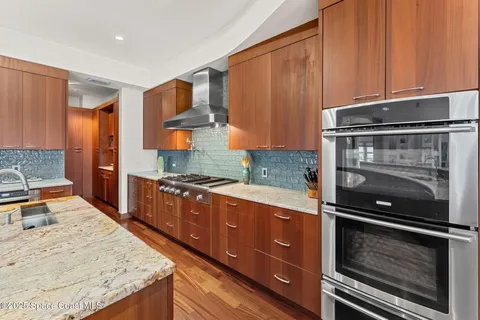 a view of kitchen and utility room
