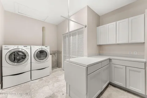 a view of storage and utility room