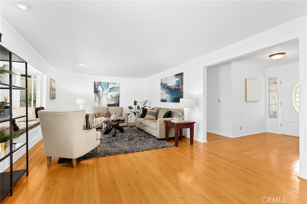 190 Lilac Lane Brea, CA 92823 - Photo 6 of 72 a living room with furniture a wooden floor and next to a window