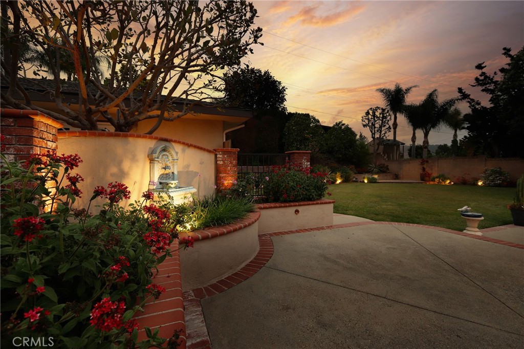 190 Lilac Lane Brea, CA 92823 - Photo 67 of 72 a view of a garden with flowers and trees