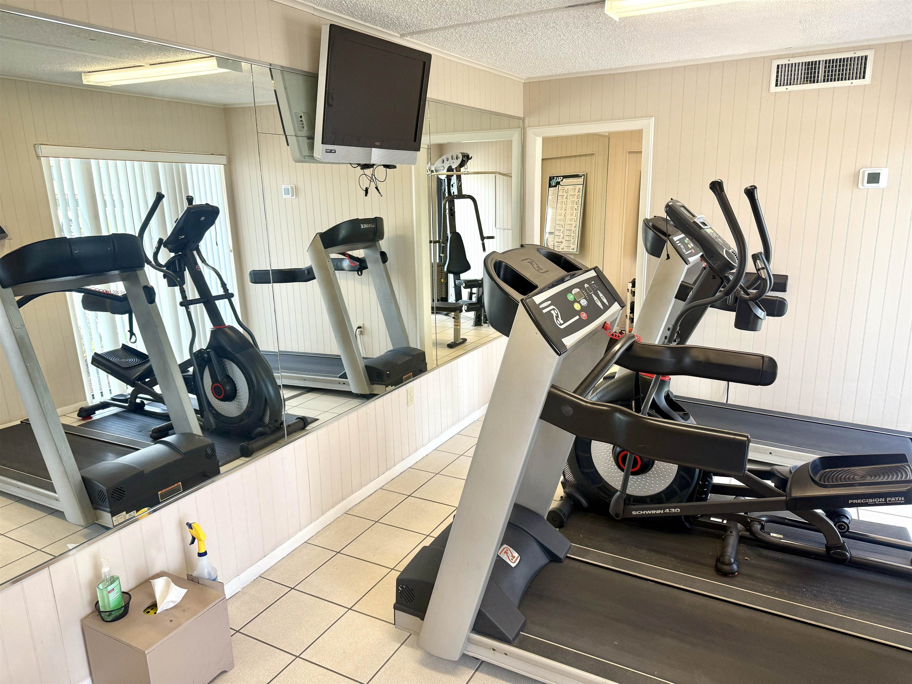 2 Dondanville Road, Unit 115 St. Augustine, FL 32080 - Photo 24 of 36 a view of a room with gym equipment