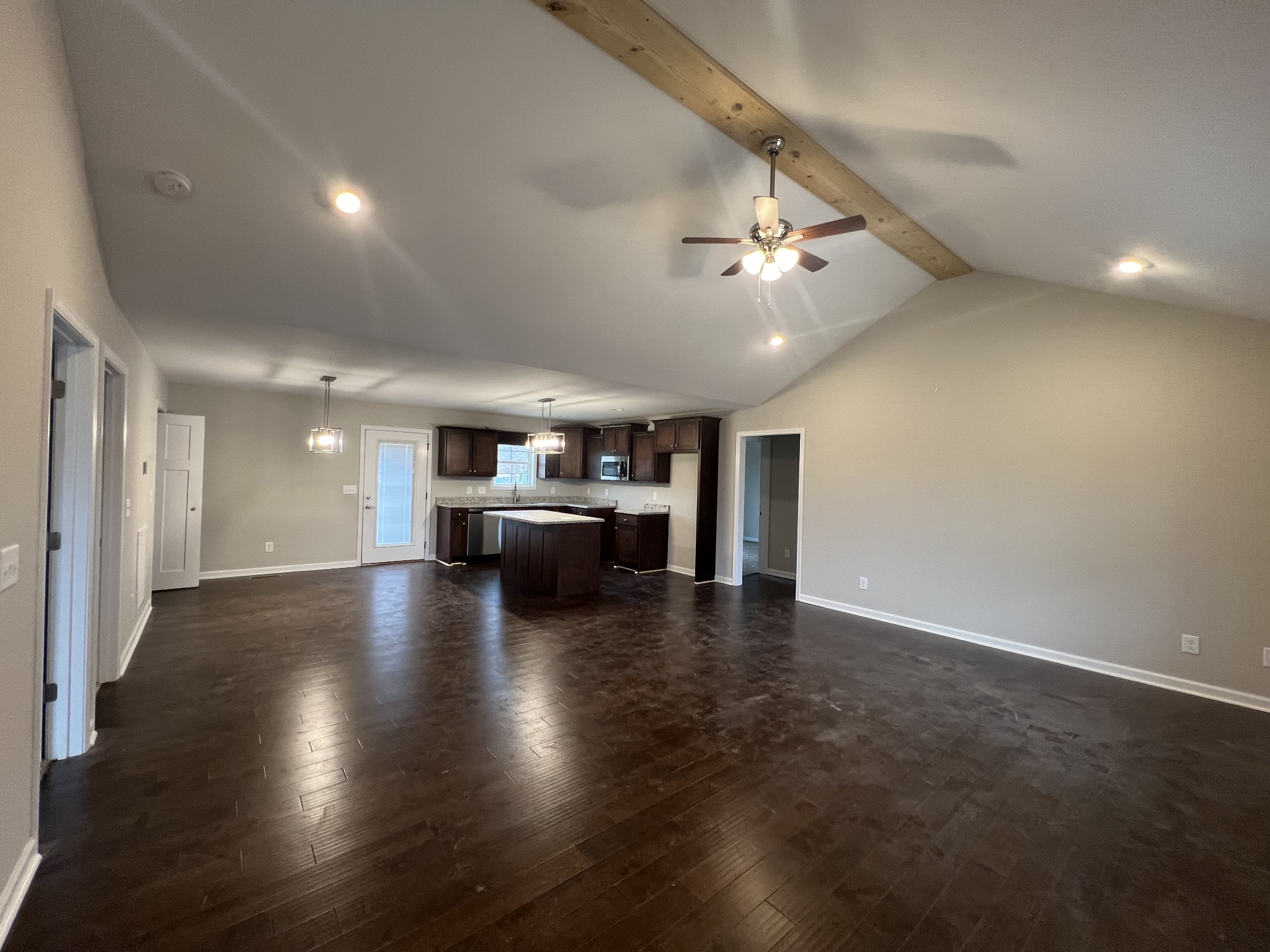 1669 New Deal Potts Road Portland, TN 37148 - Photo 5 of 17 a view of a livingroom with kitchen and kitchen view