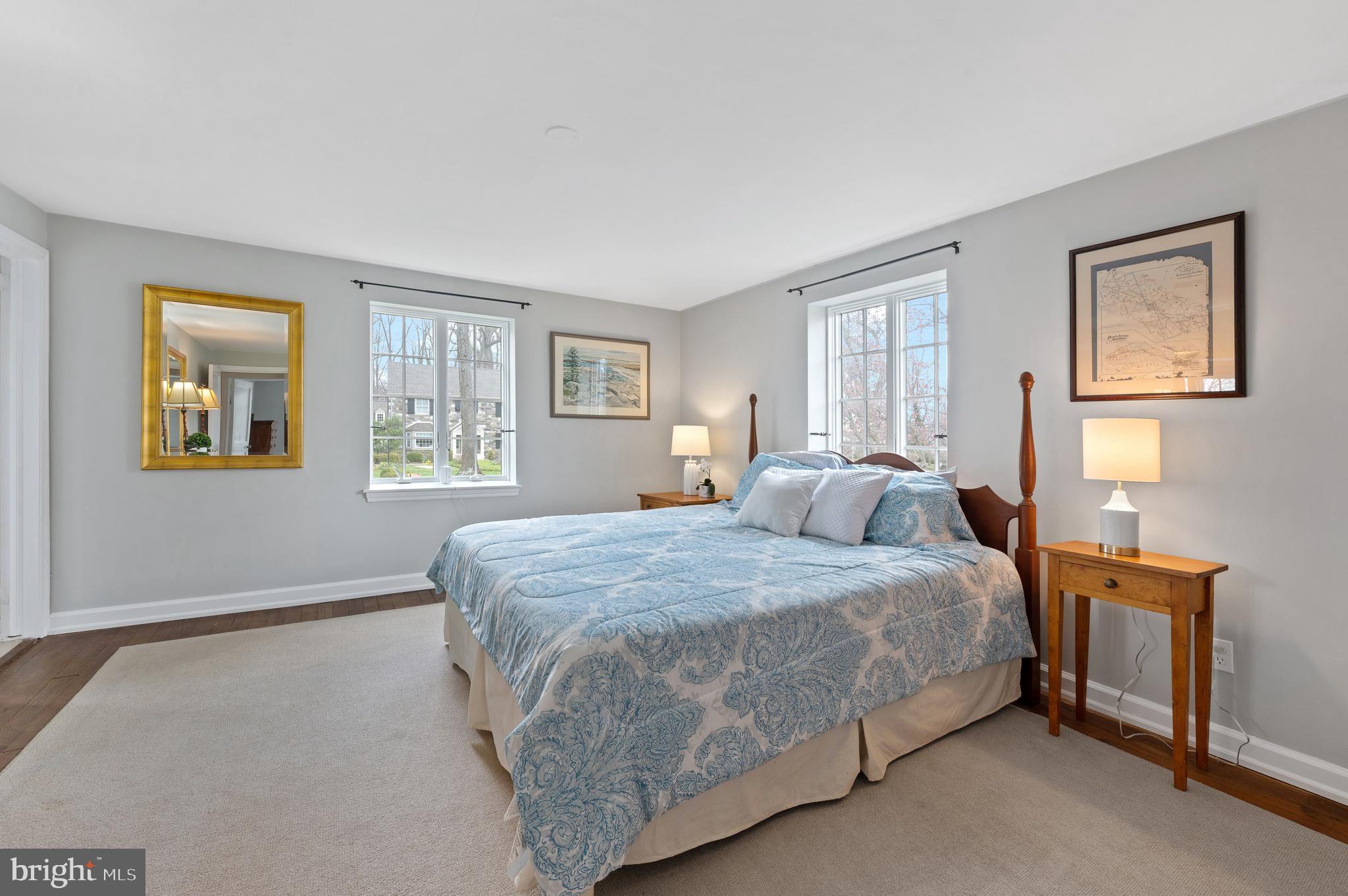 5 Briar Road Wayne, PA 19087 - Photo 25 of 36 Spacious Primary Bedroom Suite on 2nd Floor