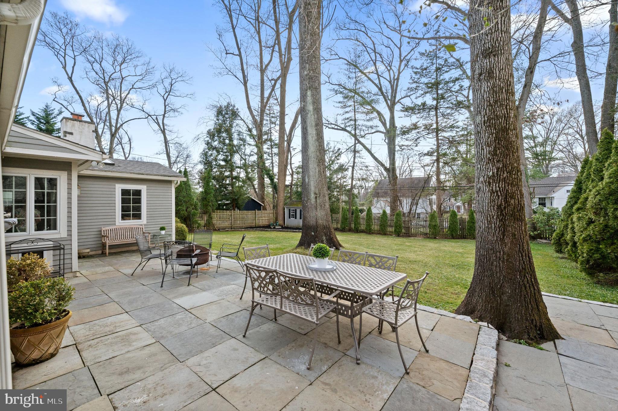 5 Briar Road Wayne, PA 19087 - Photo 34 of 36 Extended Patio for Relaxing & Grilling