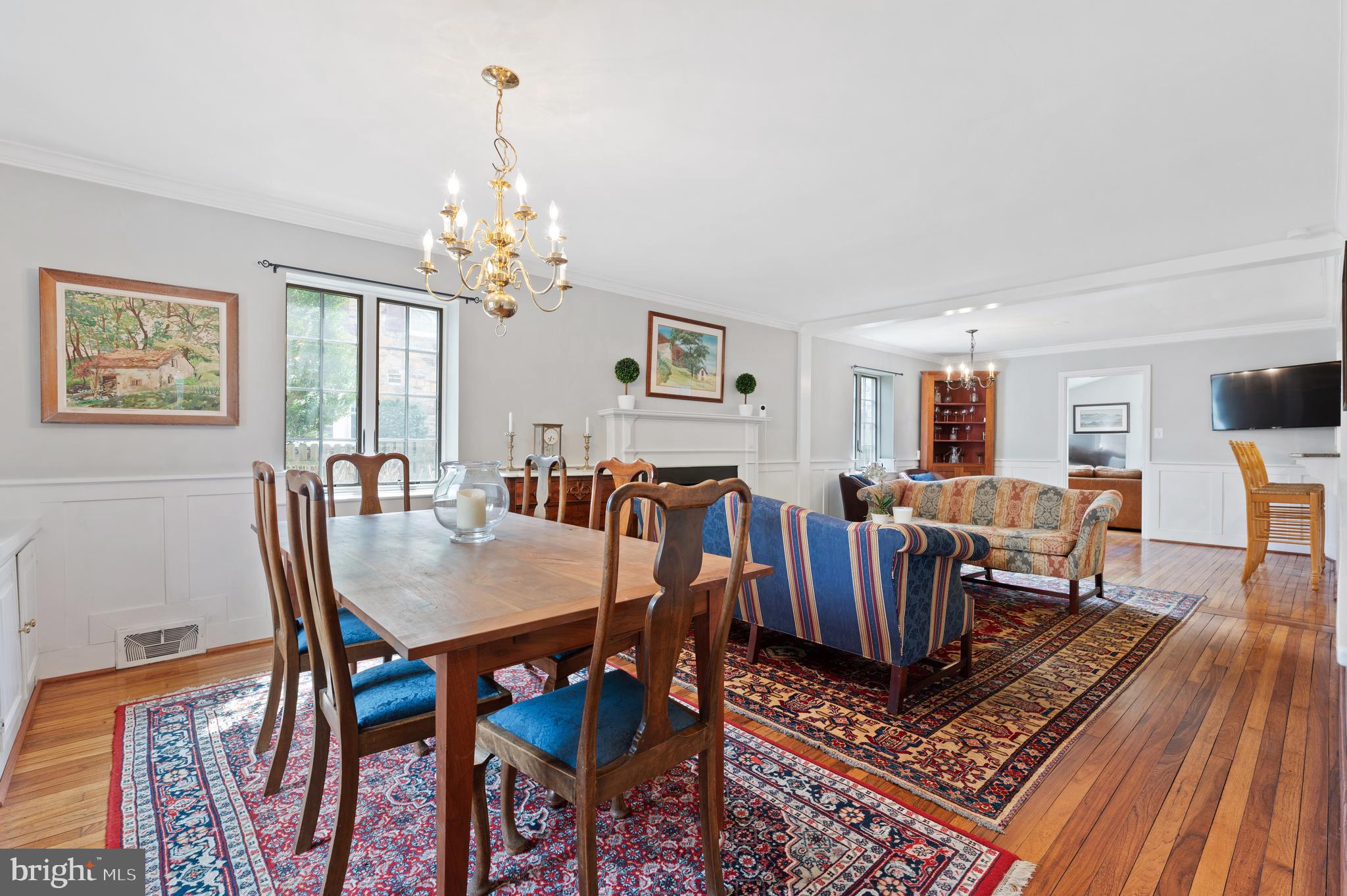5 Briar Road Wayne, PA 19087 - Photo 6 of 36 Combination Open Layout Dining & Living
