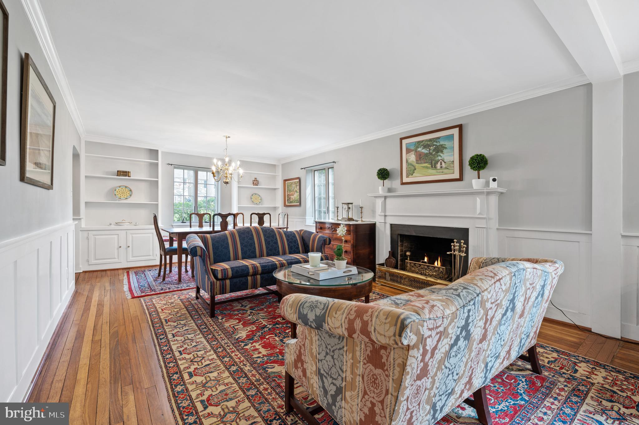 5 Briar Road Wayne, PA 19087 - Photo 7 of 36 Lovely Hardwood Flooring & Wood Burning Fireplace