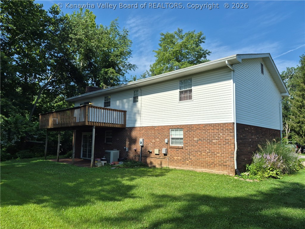 34 White Rock Road Hurricane, WV 25526 - Photo 2 of 8 Rear View