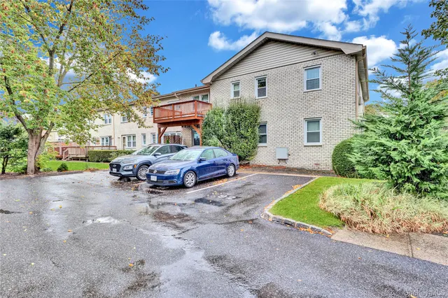 a view of a house with a patio