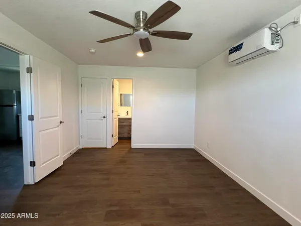 wooden floor in an empty room