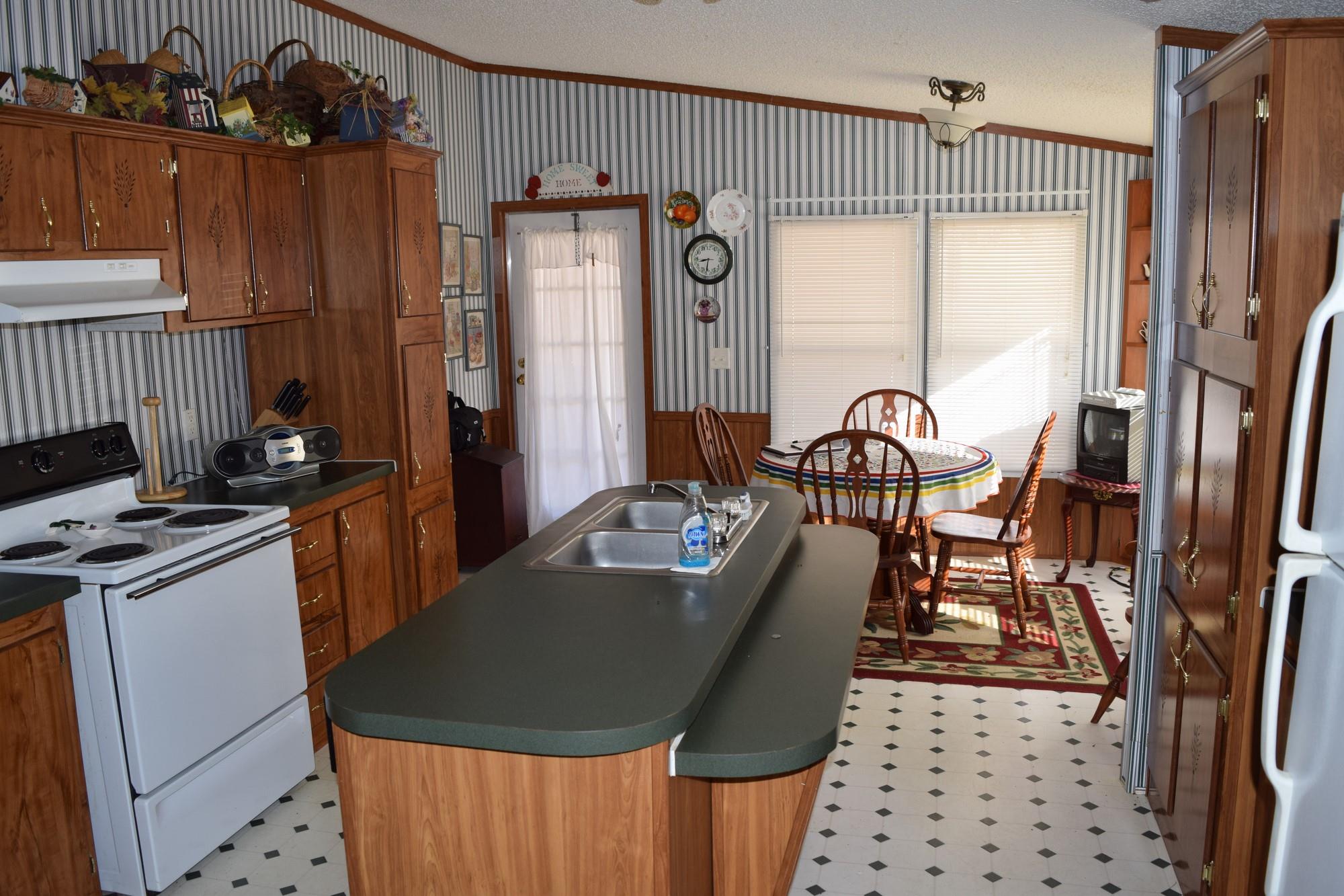 1050 Half Pone Road Erin, TN 37061 - Photo 9 of 13 Kitchen-stove, fridge, dishwasher, and microwave stay