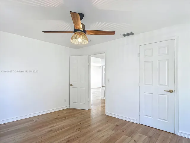 wooden floor in an empty room