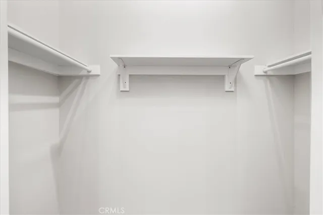 an empty room with a space