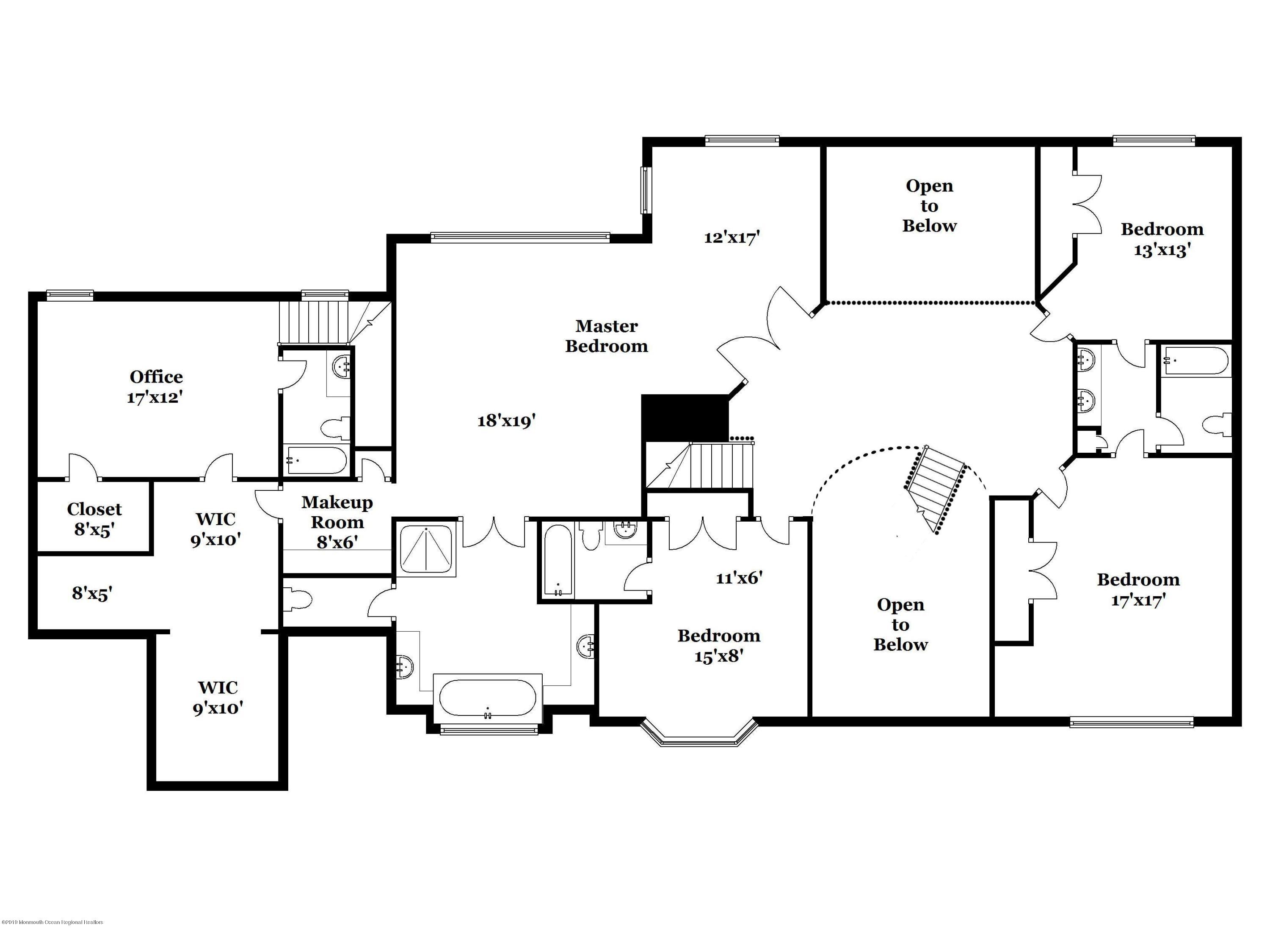 4 Hanging Rock Road Freehold, NJ 07728 - Photo 49 of 49 floorplan-upper-177527