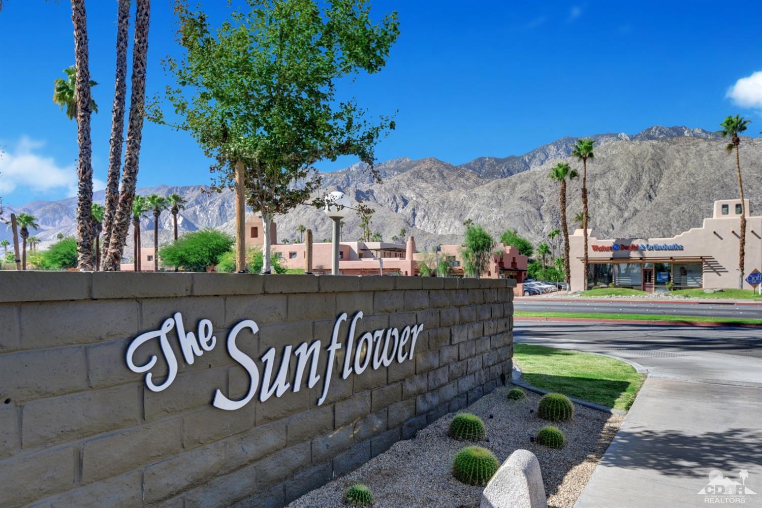 1723 Ramon Road, Unit 37 Palm Springs, CA 92264 - Photo 10 of 10 a view of a street with a sign on the wall
